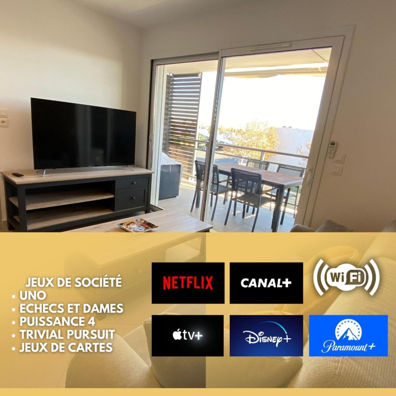 Halte A Ephyra - Appartement A Gruissan Eksteriør bilde